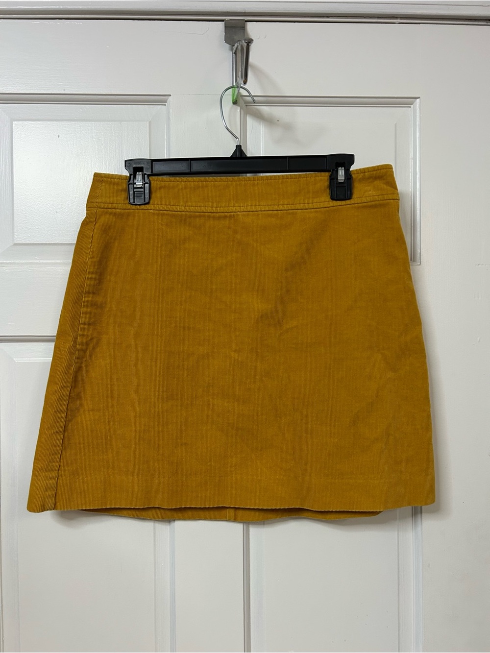 J. Crew Mustard Yellow Corduroy Mini Skirt - Picture 3 of 4